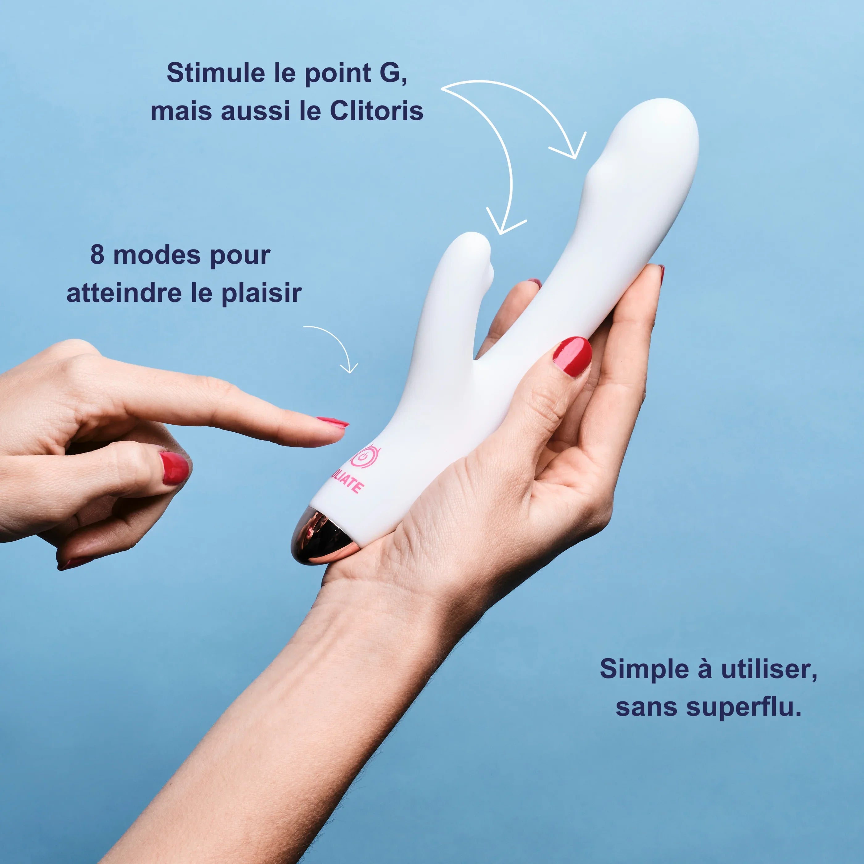 meilleur vibromasseur rabbit clitoris sextoy chauffant Goliate myPleasure Plus efficace