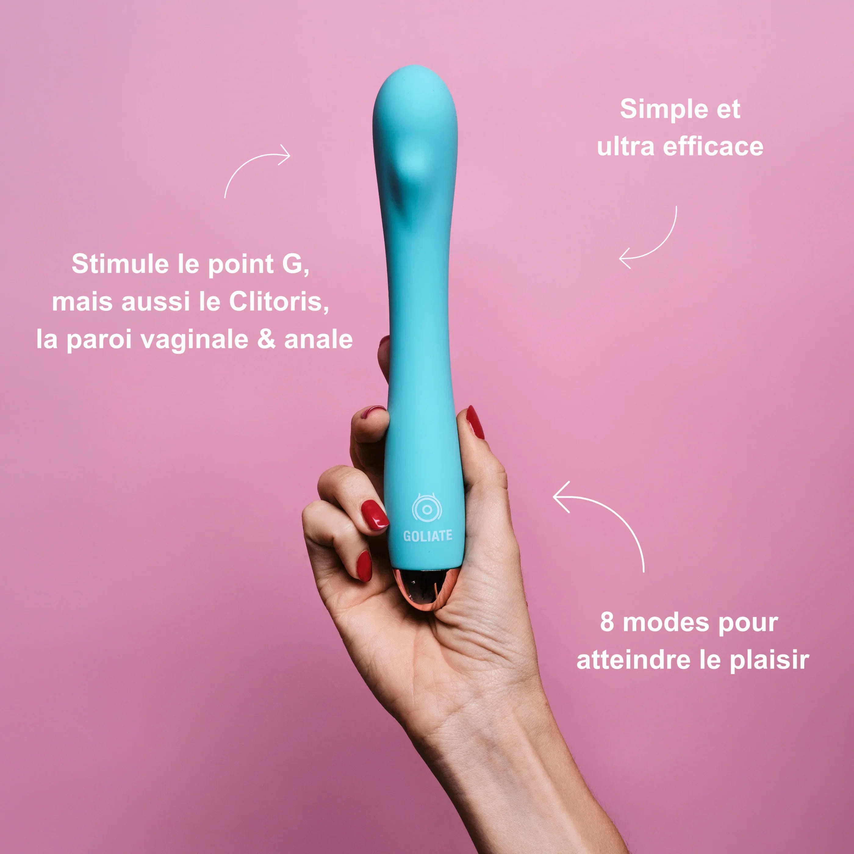 meilleur vibromasseur point G sextoy Goliate myPleasure efficace