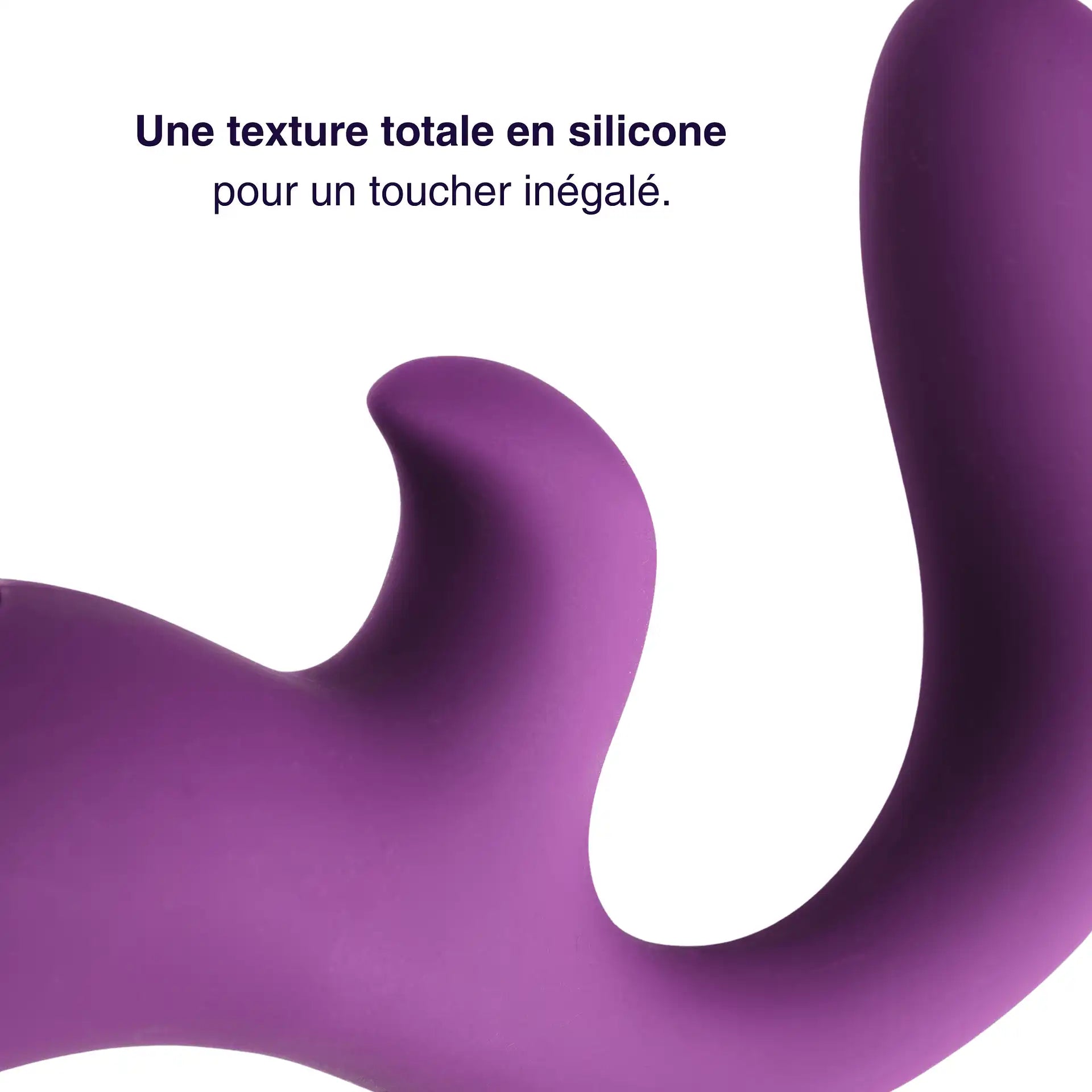 Flexio – Vibromasseur pliant flexible double stimulation