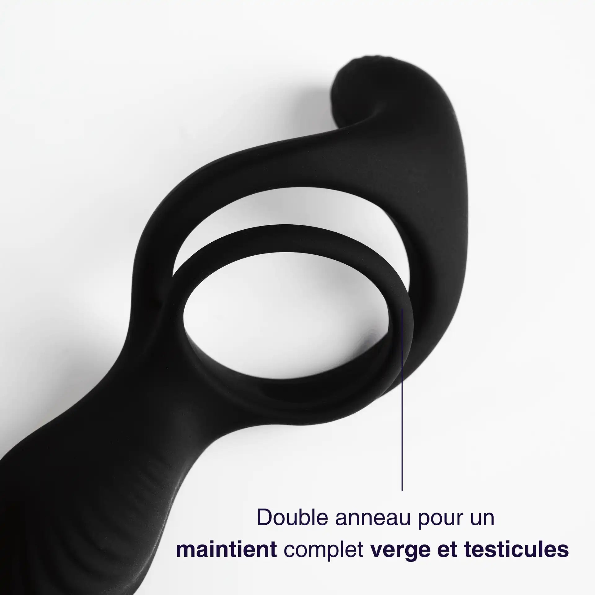 Elo – Double anneau pénien vibrant avec télécommande