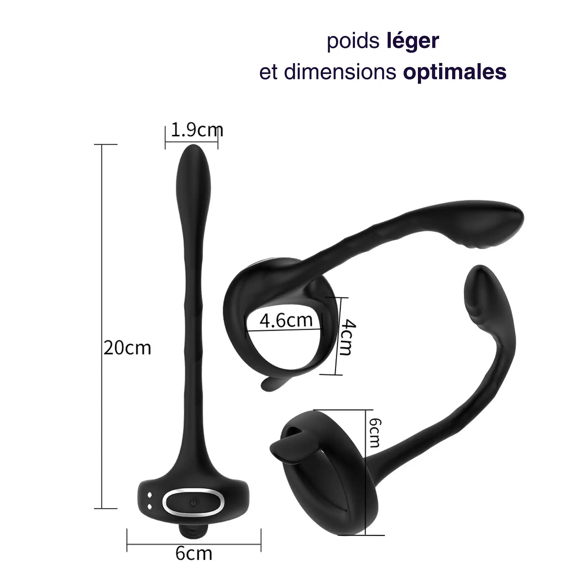 Arlo – Anneau pénien vibrant et stimulateur prostatique