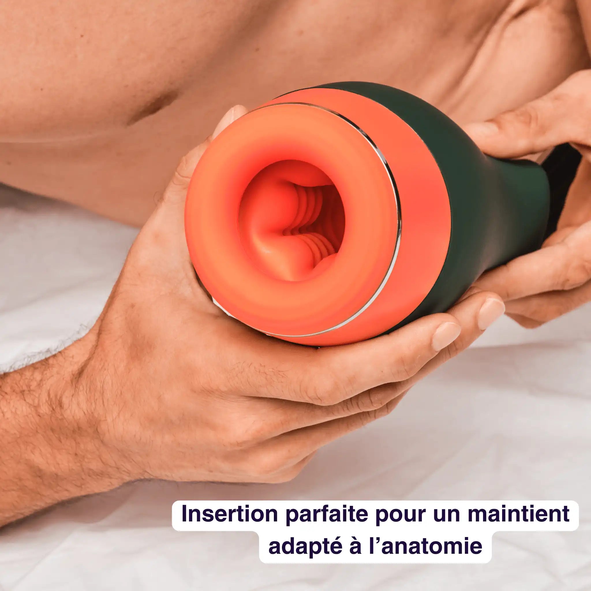 Masturbateur homme vibrant et chauffant ELVIO - Mon Amour