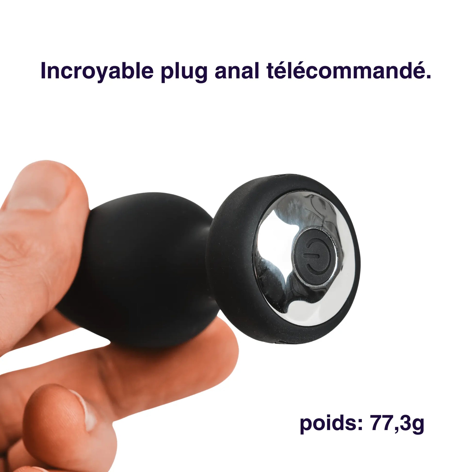 Plug anal vibrant télécommandé Mon Amour