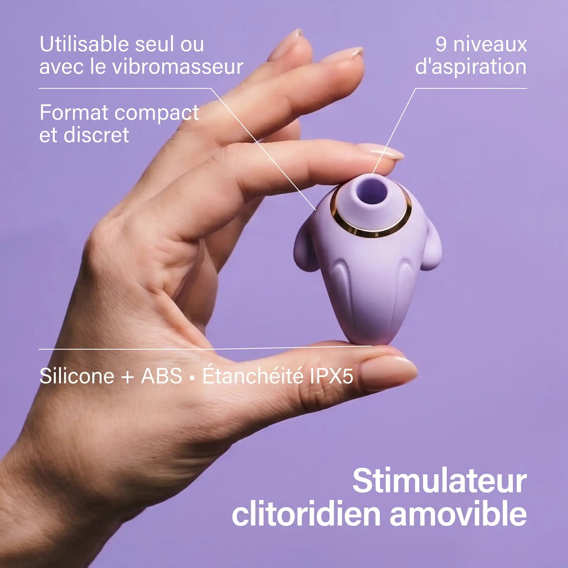Sextoy femme 2en1 goliate