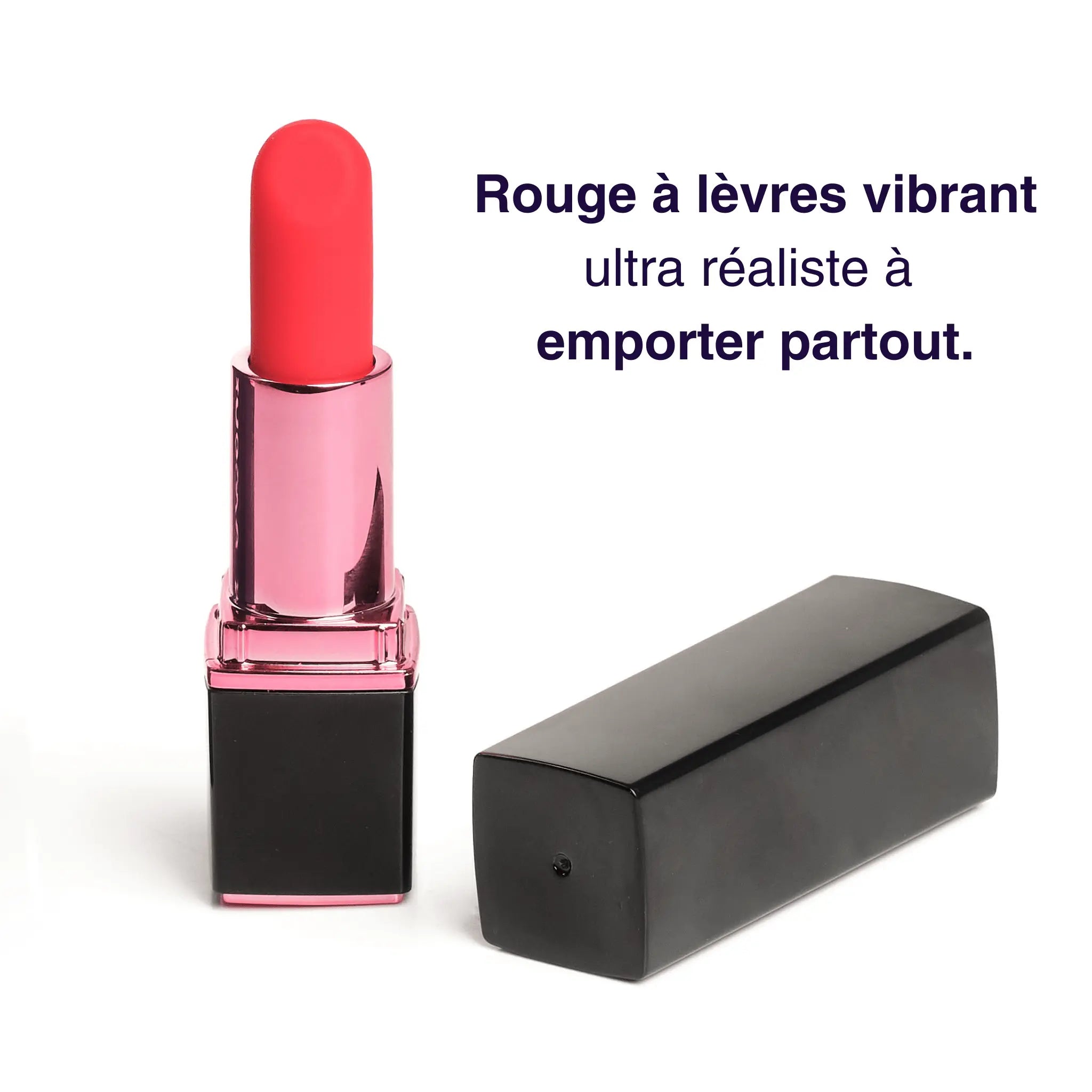 Rouge à lèvre vibrant sextoy discret Mon Amour