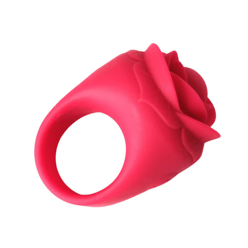 Ruby – Bague vibrante en silicone