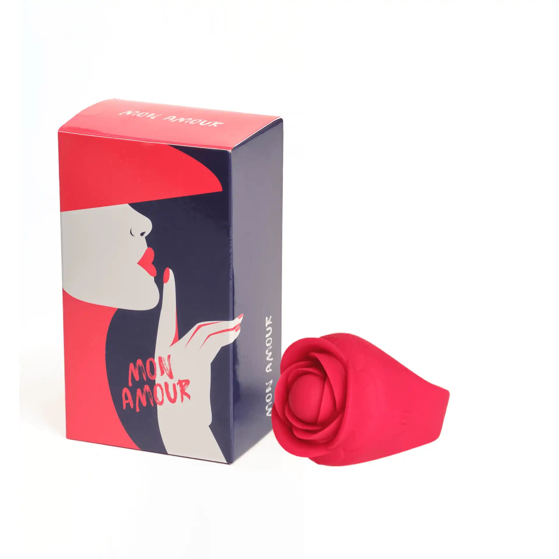 Ruby – Bague vibrante en silicone