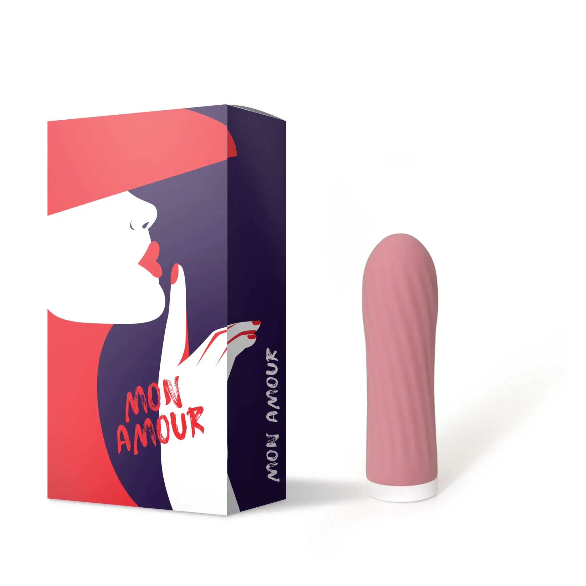 Bullet - mini vibro nervuré ultra puissant - sextoy by Mon Amour