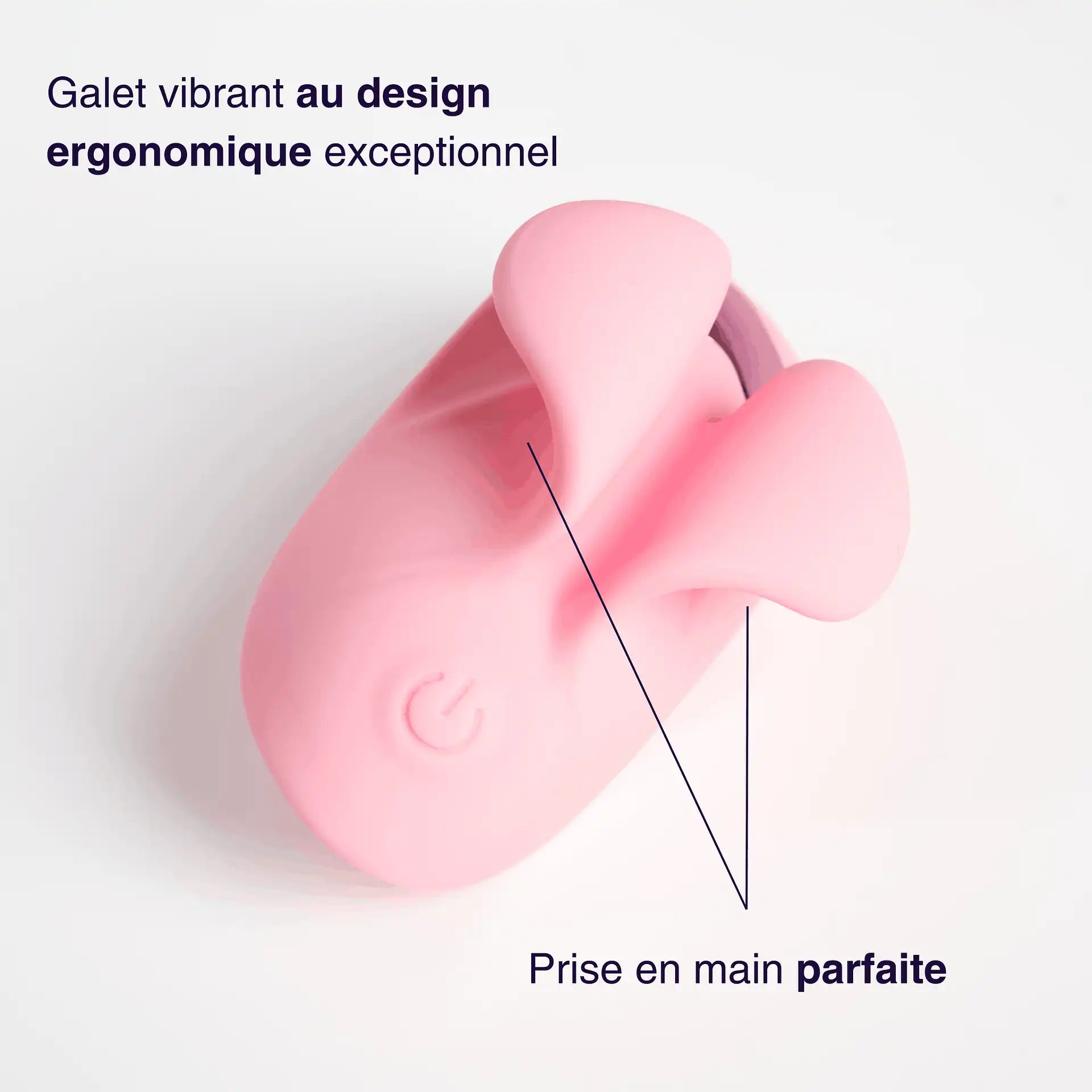 Nymea – Galet vibrant ergonomique