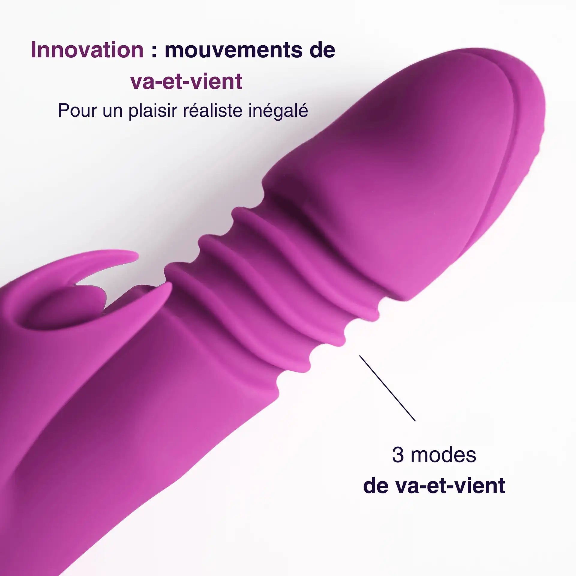 Milo – Vibro télescopique chauffant