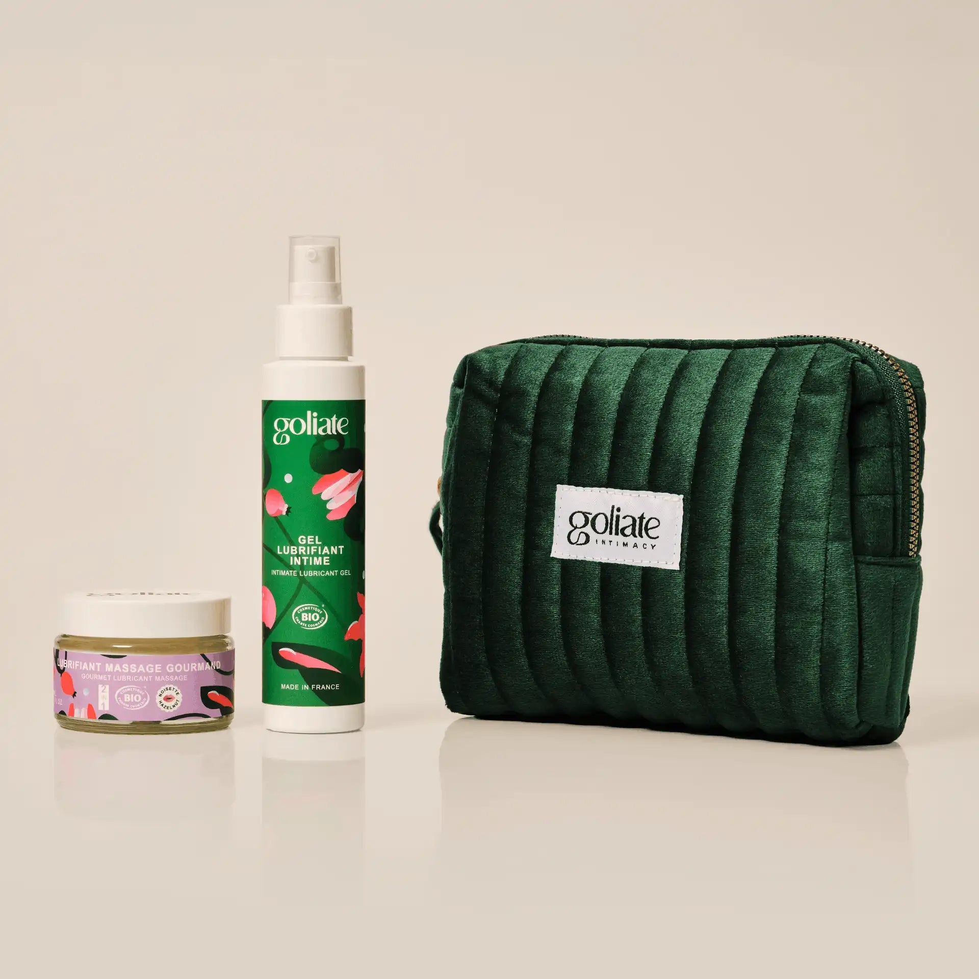 Lubrifiant naturel + Crème massage gourmande