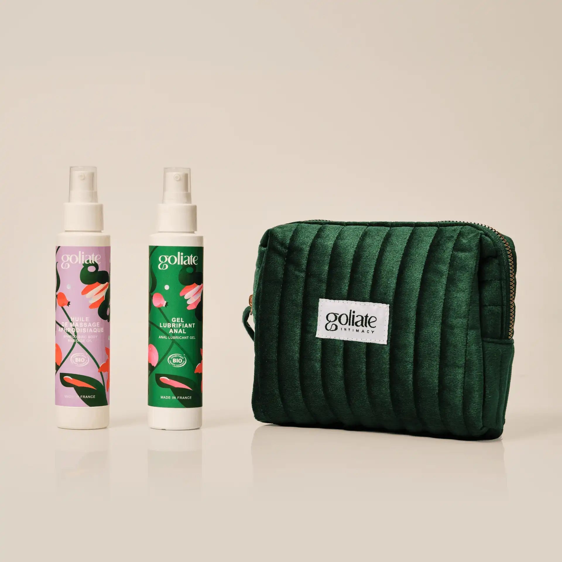 Lubrifiant anal + Huile de massage aphrodisiaque