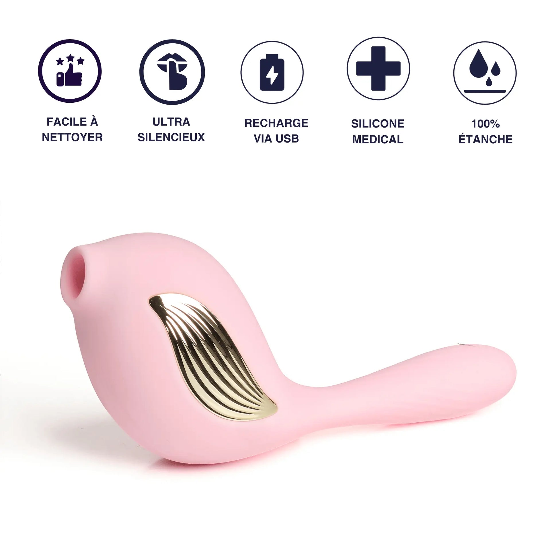 sextoy 2en1 stimulateur clitoridien et vibromasseur by Mon Amour