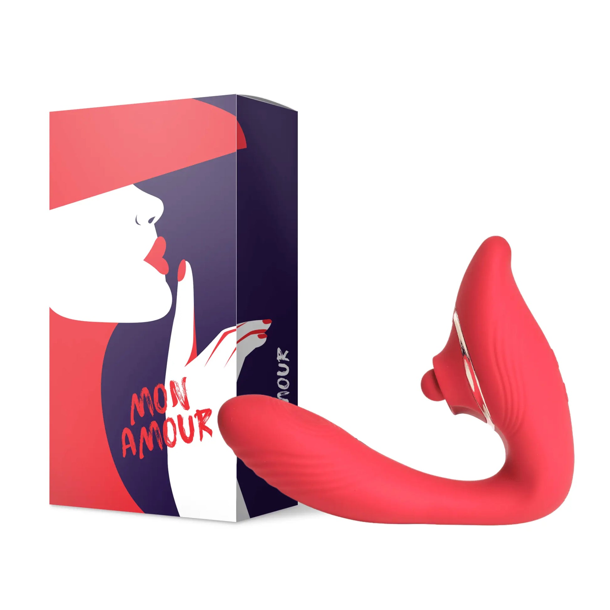 sextoy 2en1 pliant stimulateur clitoridien & vibromasseur Mon Amour