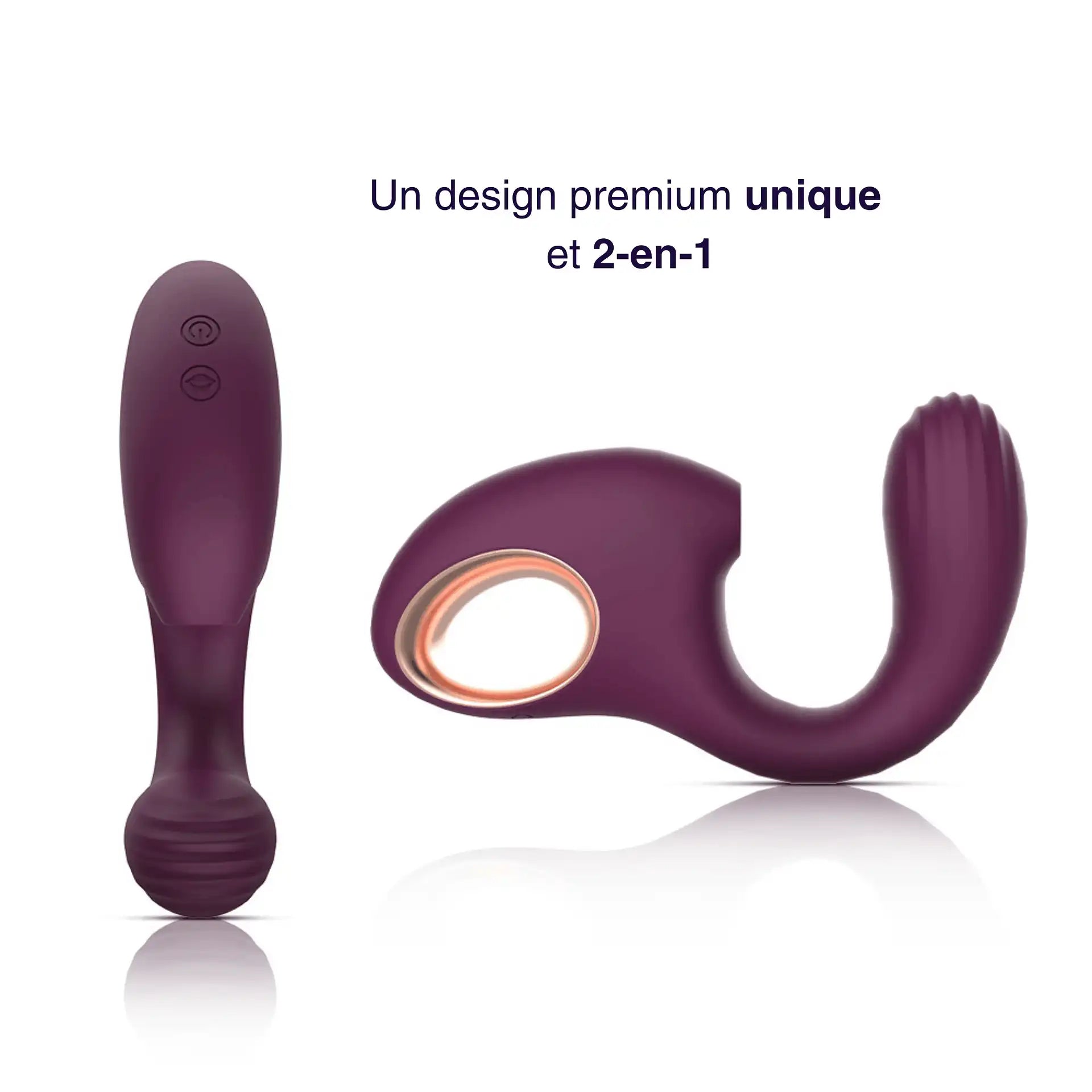 Echo – Sextoy 2-en-1 point G et stimulateur sans contact