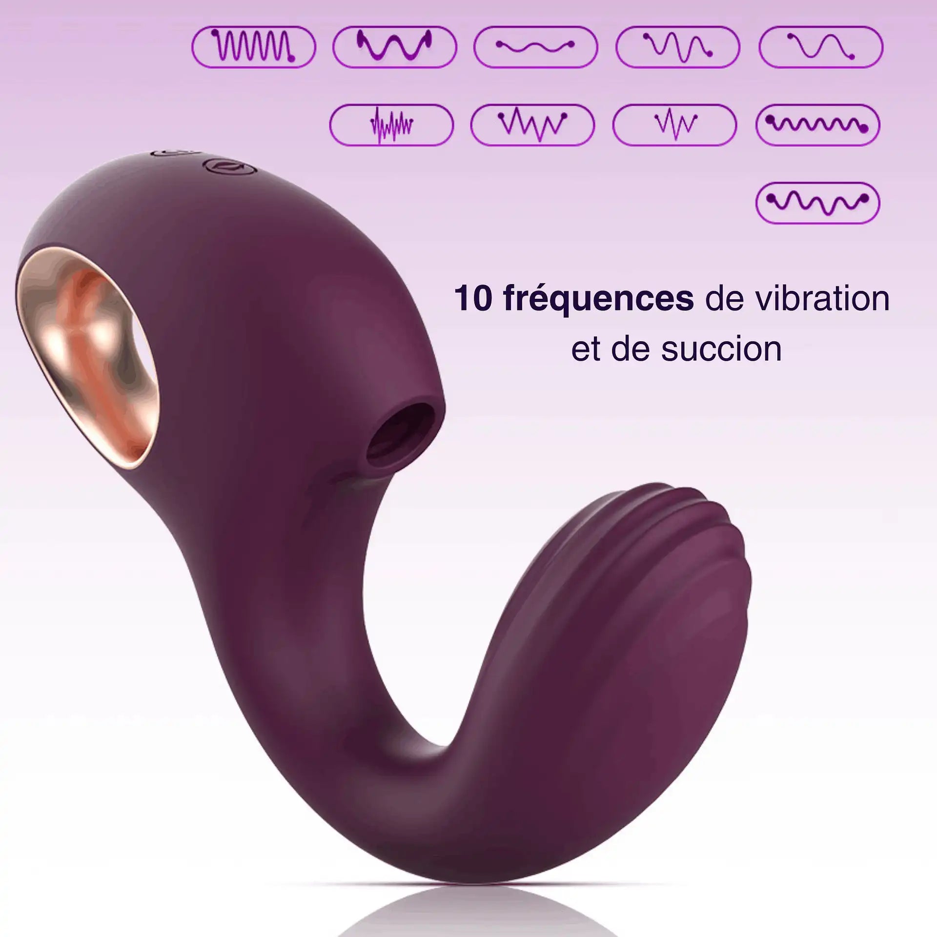 Echo – Sextoy 2-en-1 point G et stimulateur sans contact