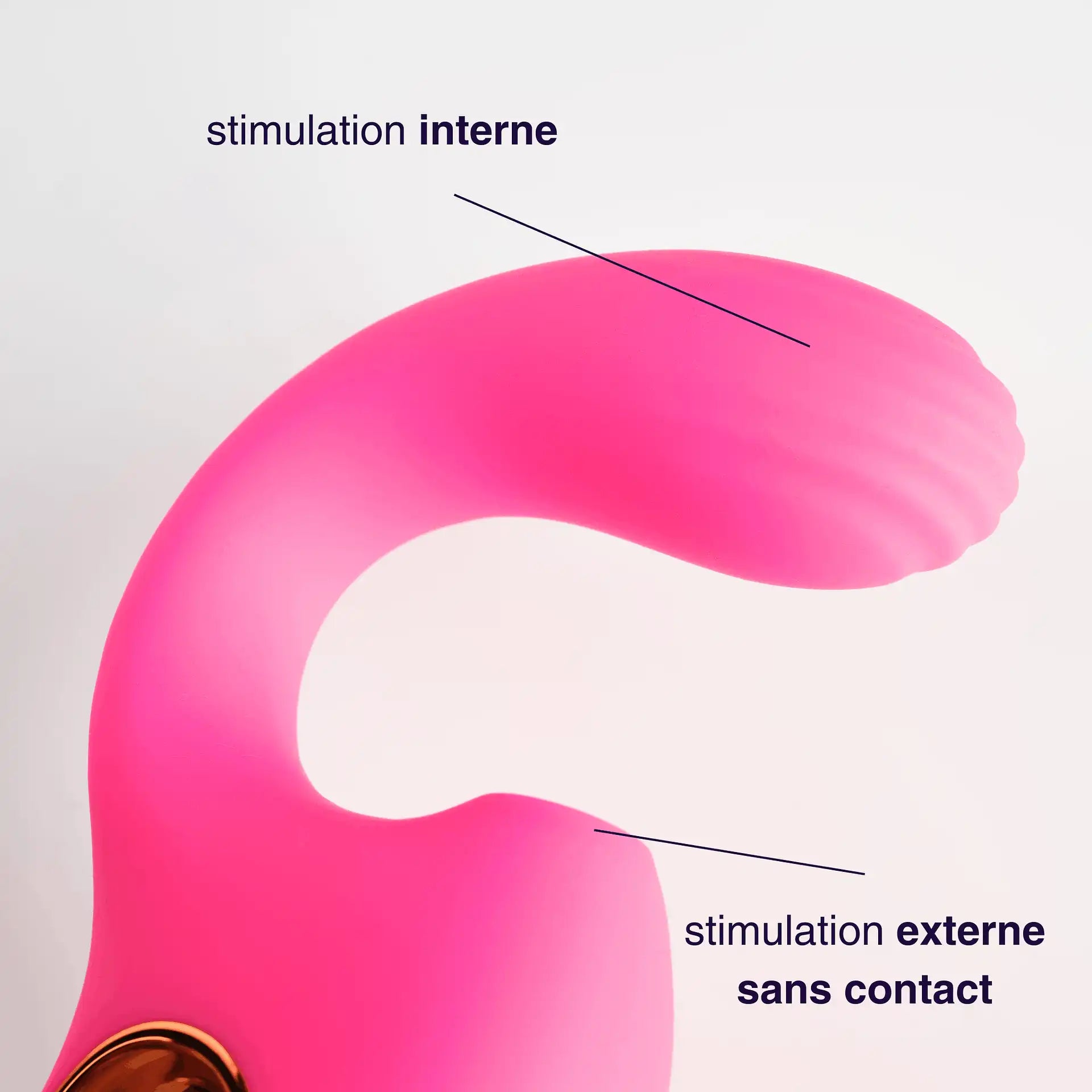 Echo – Sextoy 2-en-1 point G et stimulateur sans contact