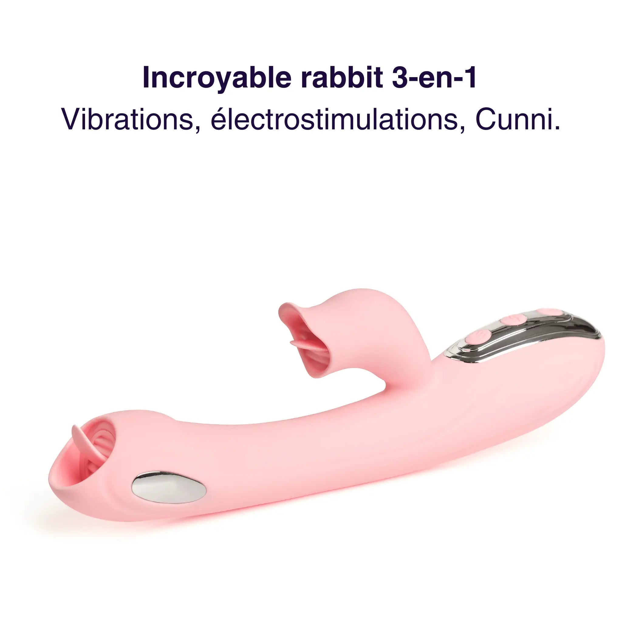 sextoy rabbit vibromasseur electrostimulation clitoridien vaginal mon amour